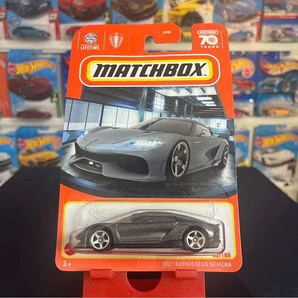 Matchbox Koenigsegg Gemera 2021, 1:64 | Gelbes Sportauto, Modellauto Für Kinder & Sammler